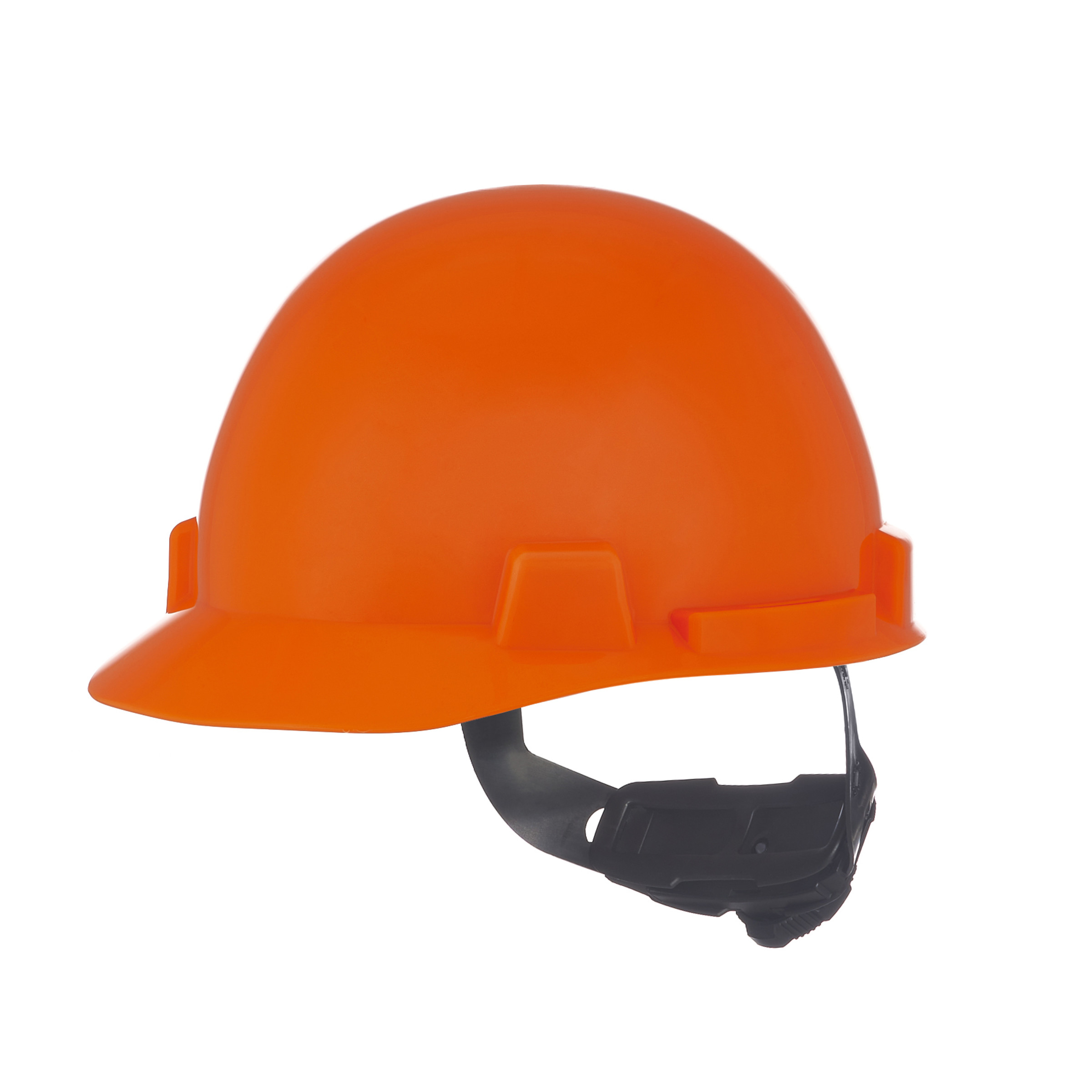 SmoothDome Protective Cap, Hi-Viz Orange, 4-Point Fas-Trac III